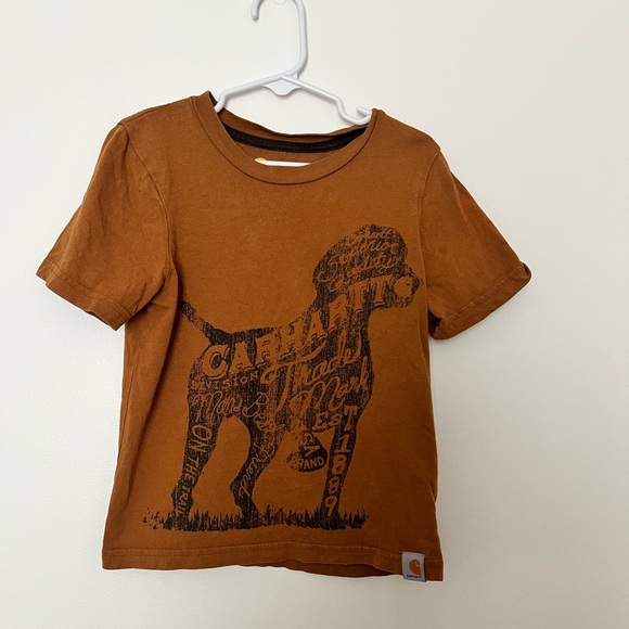 Carhartt short-sleeve t-shirt for kids with a graphic dog silhouette 2014 - Picture 3 of 9